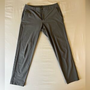 lululemon ABC Slim-Fit Trouser 36W X 32L Warpstreme - Gray